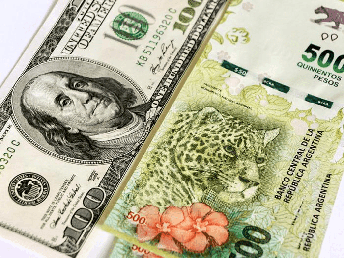 Will the official USD to ARS exchange rate be 1500.00 or higher on December 31 2025?